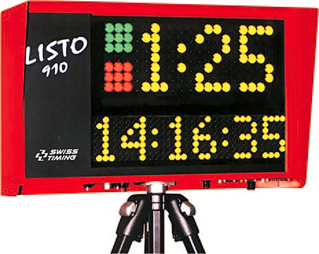 LISTO 910 start clock